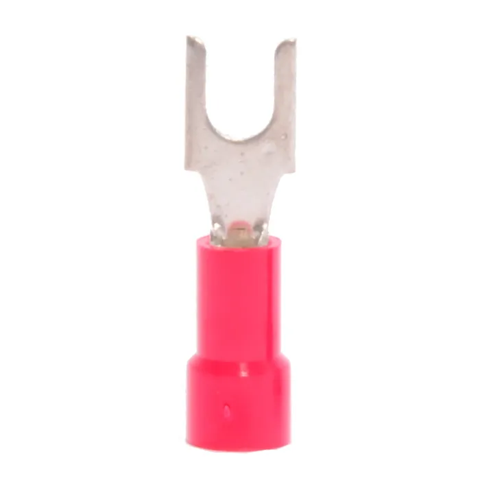22-18 Vinyl-Insulated Red Block Spade (10pk) #6