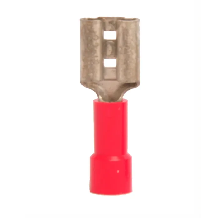 22-18 Vinyl-Insulated Female Disconnect Terminal (100pk) 1/4 in.