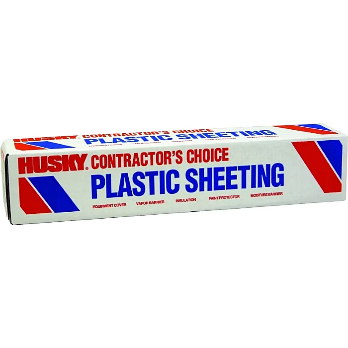 Husky 1-1/2 mil Painter's Sheeting (Clear) 12 x 200 ft