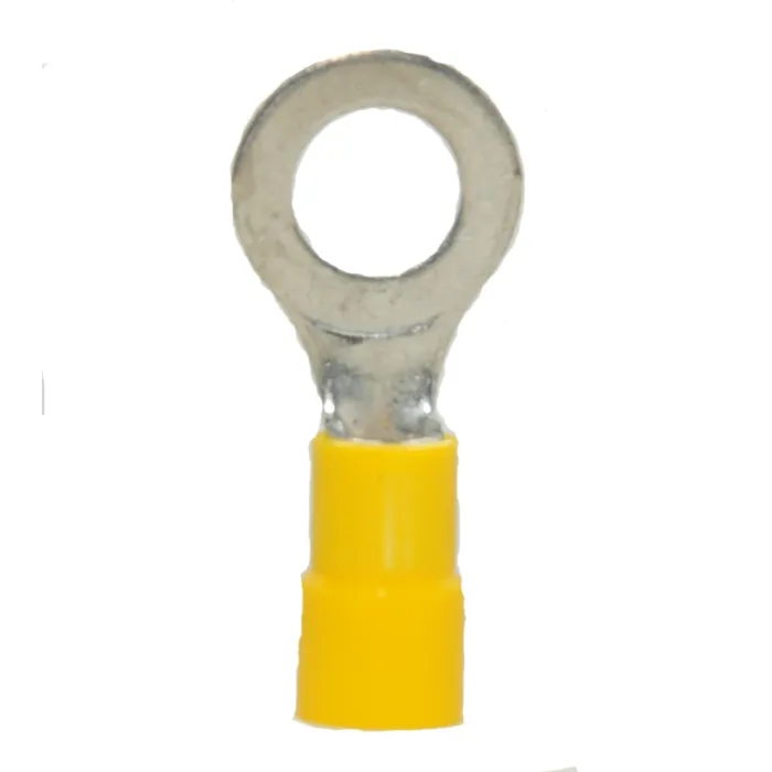 12-10 Vinyl-Insulated Yellow Ring Terminal (10pk) 5/16 in.