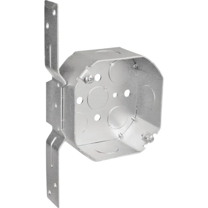 Southwire Steel Bracket-Mount Electrical Octagon Box - 4 in. x 4 in.