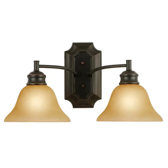 Design House Bristol 2 Lt Wall Mount ORB
