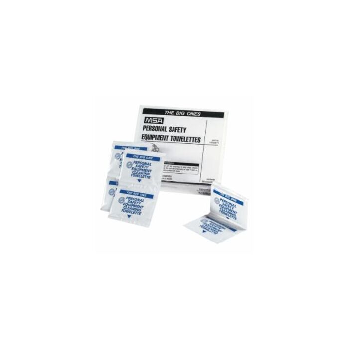 MSA 10022871 11 in 8 in Respirator Cleaning Wipe