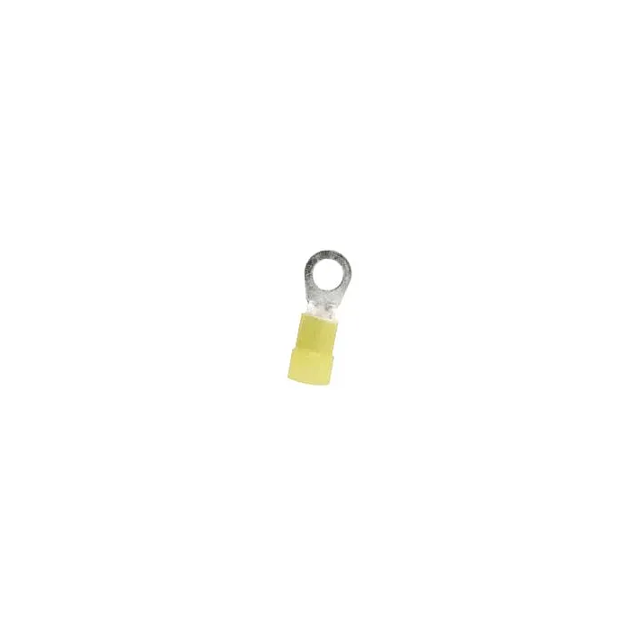 4 AWG Nylon-Insulated Ring Terminal (25pk) 3/8 in.