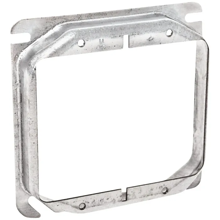 Southwire 2-Device Combination Square Raised Cover - 4 in. x 4 in.