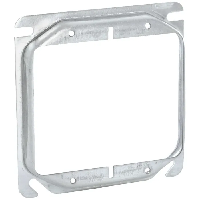 Southwire 2-Device Combination Square Raised Cover - 4 in. x 4 in.