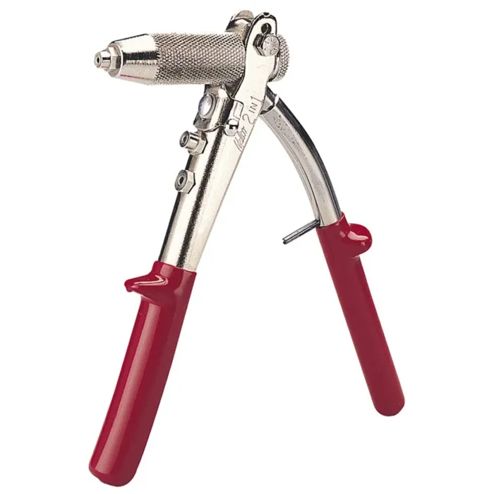 Malco 2-in-1 1/8 - 3/16 in Steel Mandrel 1/8 - 5/32 in SS Mandrel Hand Riveter