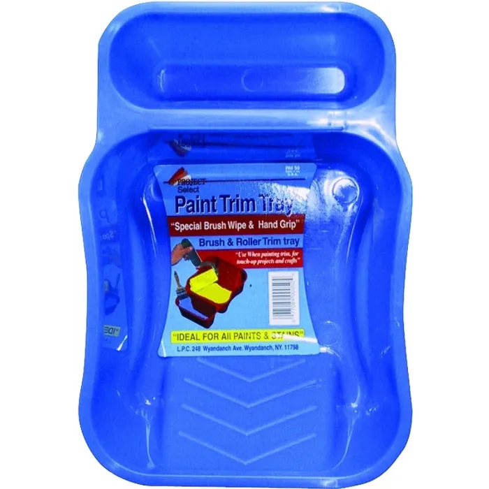 Linzer RM50 Paint Tray, 7-1/4 in L, 5 in W, 0.5 pt Capacity, Plastic