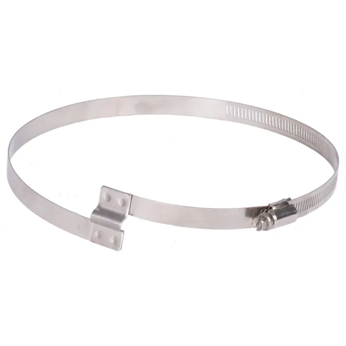 Flexaust 7 in 1 ft Length 5/16 in Leaf Vacuum Bridge Clamp