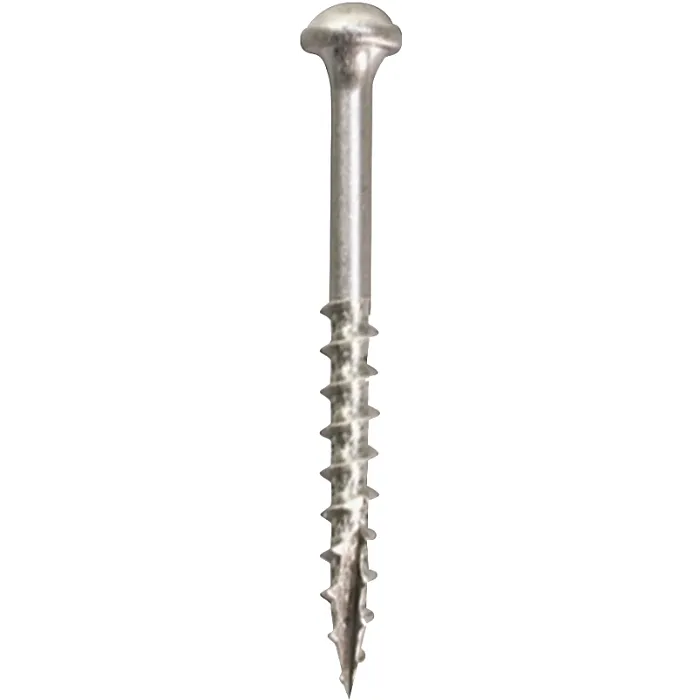Kreg SML-C150S5-100 Pocket-Hole Screw, #8 Thread, 1-1/2 in L, Coarse Thread, Maxi-Loc Head, Square Drive, Sharp Point