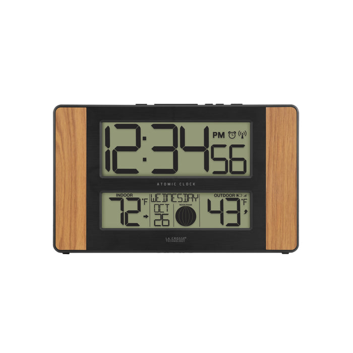 La Crosse Technology Atomic Digital Wall Clock