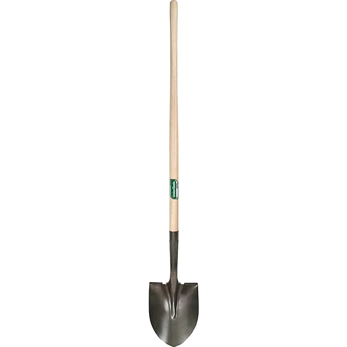 UnionTools 40191 Shovel, 9-1/2 in W Blade, Steel Blade, Hardwood Handle, Straight Handle, 48 in L Handle