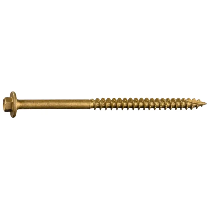 3/8" x  5" Hex Head, Ledger Board Screw, XL1500 Coating 