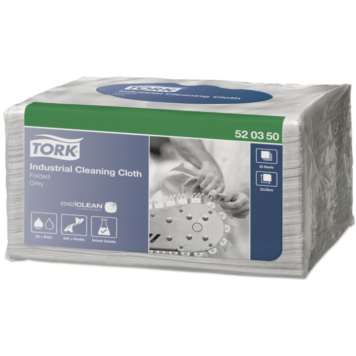 Tork Gray Industrial Cleaning Cloth