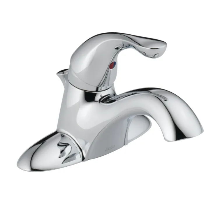 Delta Faucet Single Handle Centerset Bathroom Faucet (Chrome)