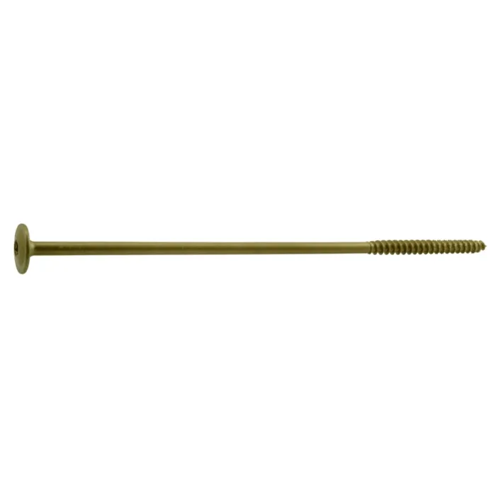 Saber Drive 3/8" x 10" T-30 Star Drive, Construction Lag, XL1500 Coating, Tan (Bulk Box 76 pc)