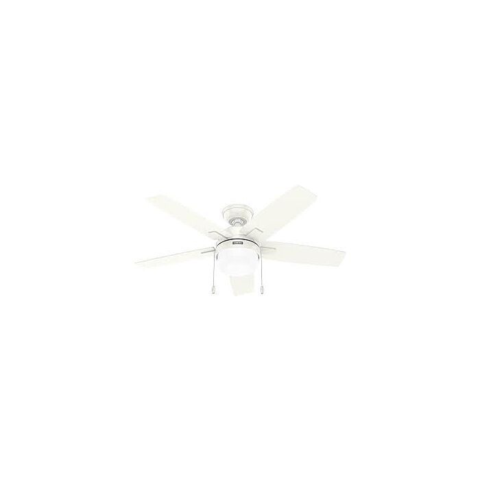 Hunter Fan Anisten 44" White Led