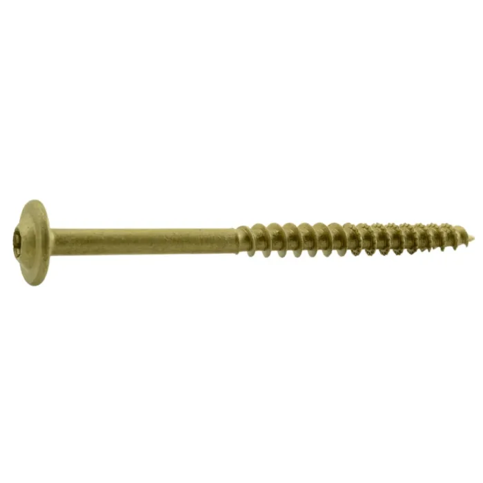 Saber Drive 5/16" x 4" T-30 Star Drive, Construction Lag, XL1500 Coating, Tan (Bulk Box 516 pc)