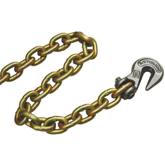Peerless 5/16 in 14 ft Yellow Zinc Transport Chain