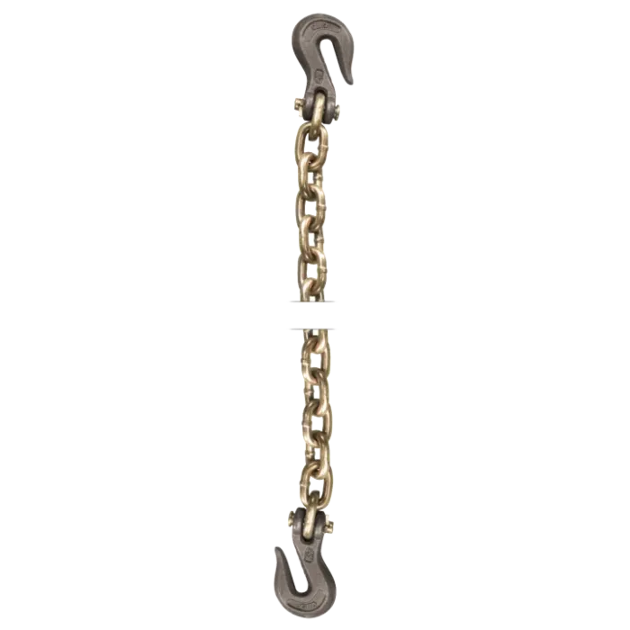 Peerless 3/8 in 14 ft Yellow Zinc Transport Chain