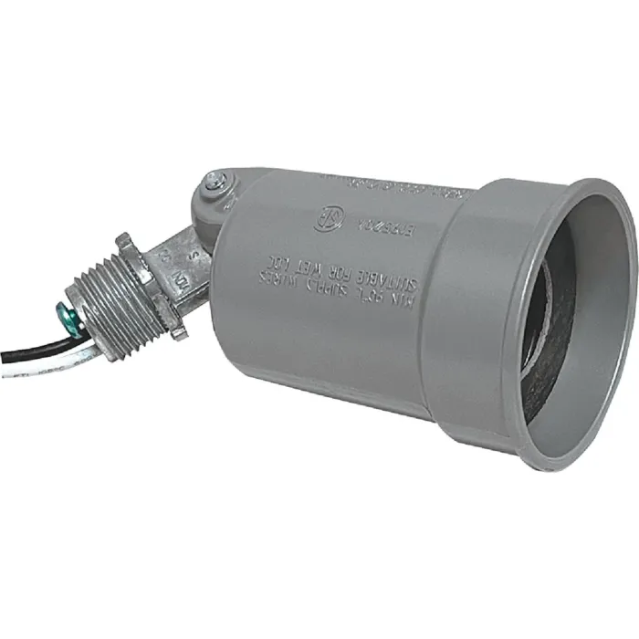 Bell Southwire PAR38 Gray Weatherproof Lamp Holder