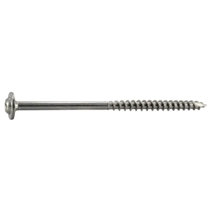 Saber Drive 5/16" x 5" T-30 Star Drive, Construction Lag, Stainless Steel (Bulk Box 25 pc)