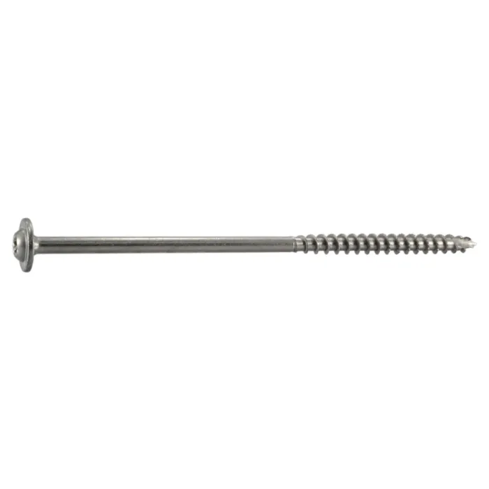 Saber Drive 5/16" x 6" T-30 Star Drive, Construction Lag, Stainless Steel (Bulk Box 20 pc)