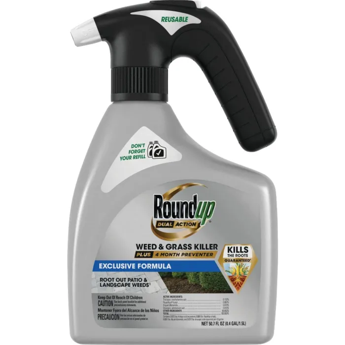 Roundup Dual Action Quickhand Weed & Grass Killer - 1.5 L