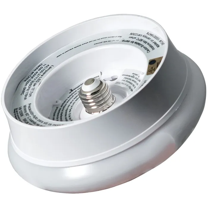 ETI 54483141 Spin Light Fixture, 120 VAC, 11.5 W, LED Lamp, 830 Lumens, 4000 K Color Temp