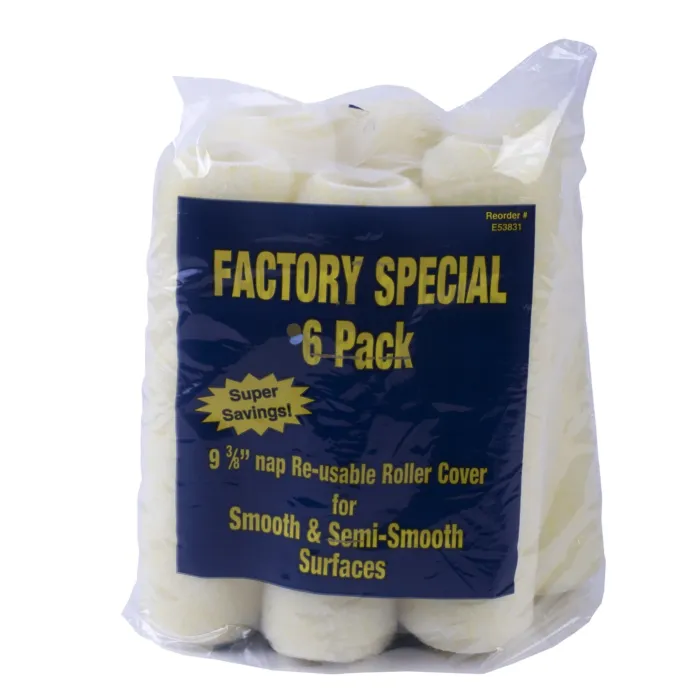 
Roller Cover 9 in. x 3/8 in. Nap (6 pk)