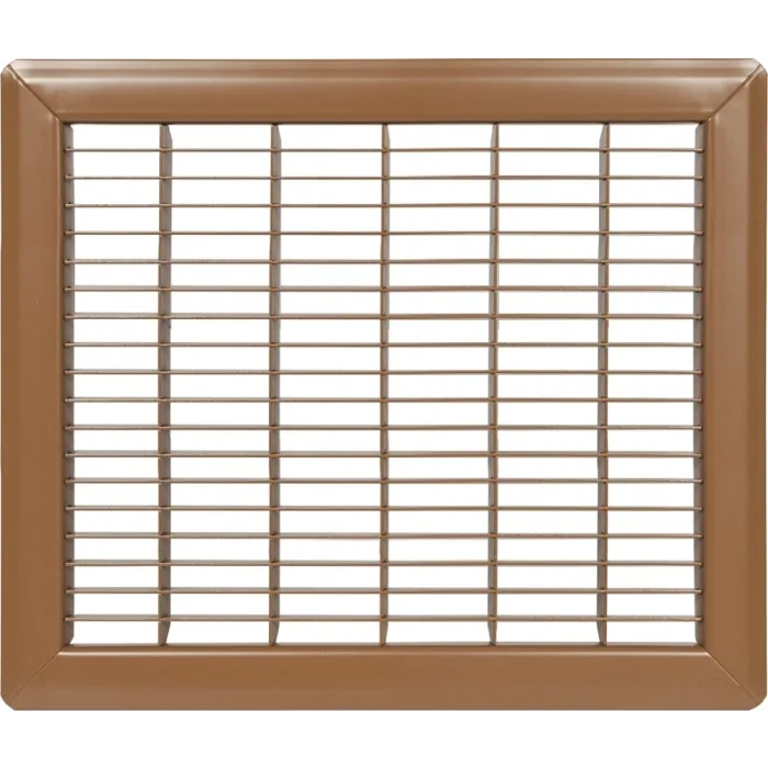Imperial RG0690 Air Grille, 12 in L, 14 in W, Steel, Brown