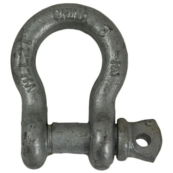 5/16 in 0.75 ton Galvanized Screw Pin Anchor Shackle