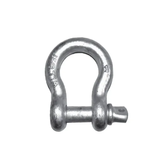 1-1/4 in 12 ton Galvanized Screw Pin Anchor Shackle