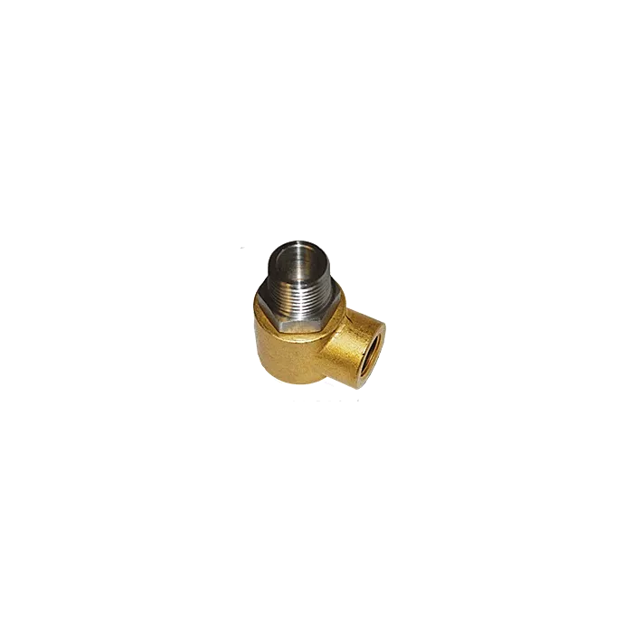 . 1/2 x 3/8 in Male x Female Brass Swivel