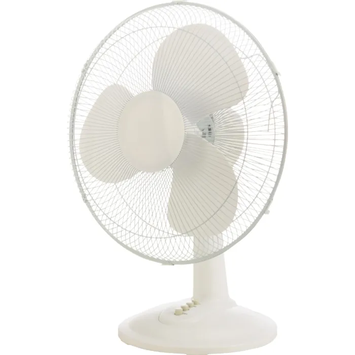 Denali Aire 3-Speed Oscillating Table Fan (White) 16 in.