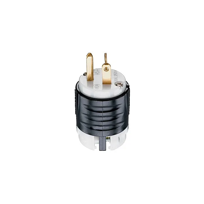 Pass & Seymour Straight Blade PLUG 3W 20A 250V BandW PS5466X