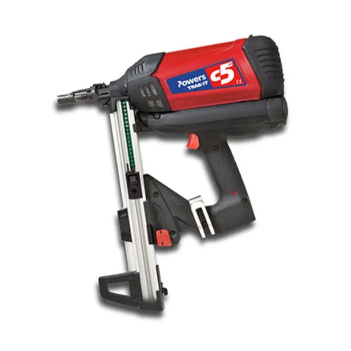 Powers Fasteners Precision Molded Aluminum and Plastic 1-1/2 in 22 Short Track Gas Fastening Tool
