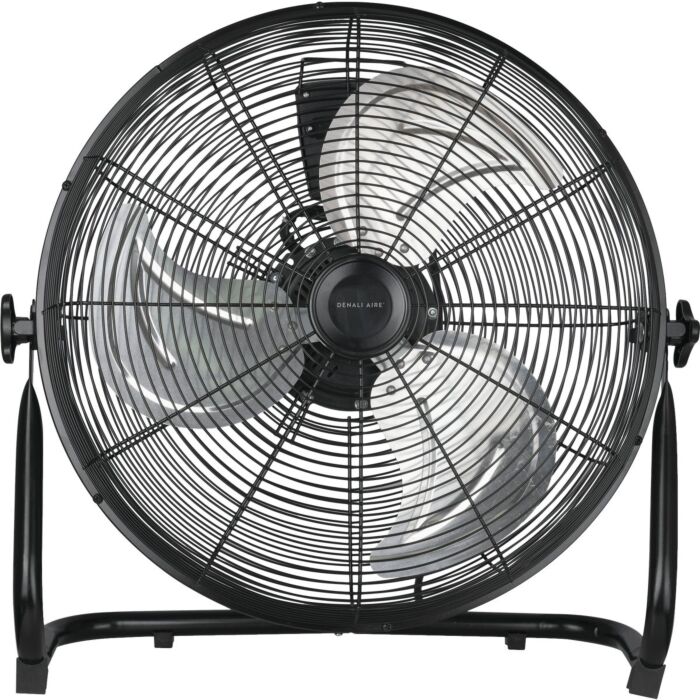 Denali Aire 3-Speed High Velocity Floor Fan (Black) 20 in.