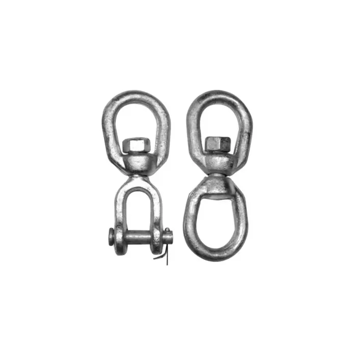 5/8 in 5200 lb Hot Dipped Galvanized Eye & Eye Swivel