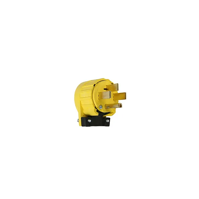 Pass & Seymour Miscellaneous Configurations - Angled Plug, Yellow