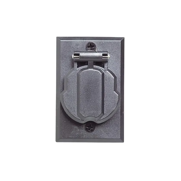 Design House Traditional Plastic Black Post Light