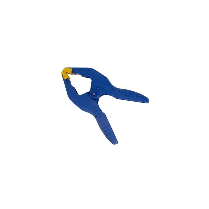 Irwin IRWIN Quick-Grip Resin Spring Clamp, 2-Inch ( , Blue