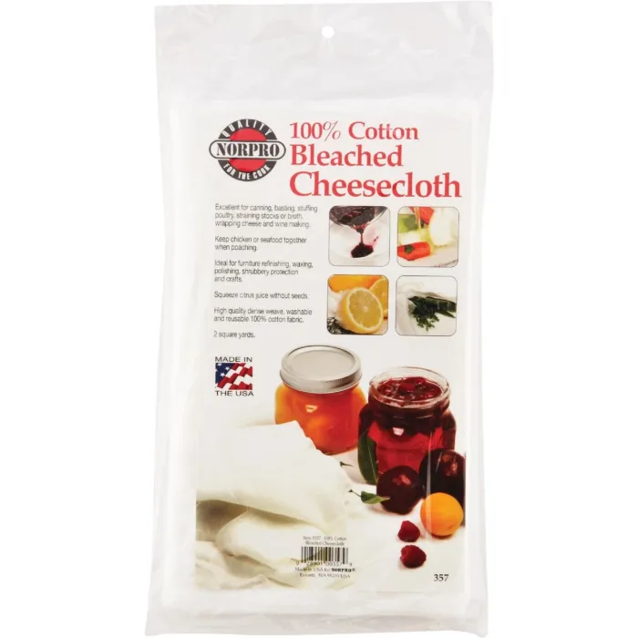 NORPRO Cotton Cheesecloth - 2 sq yd