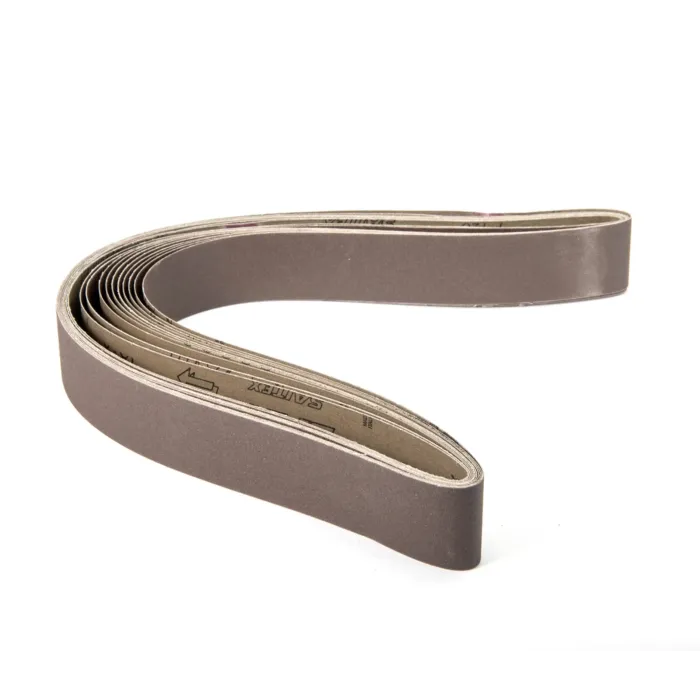 United Abrasives Aluminum Oxide - Closed Coat (1A-X / 2A-X ) Benchstand Belts, 42 in x 1 in, 80 Grit