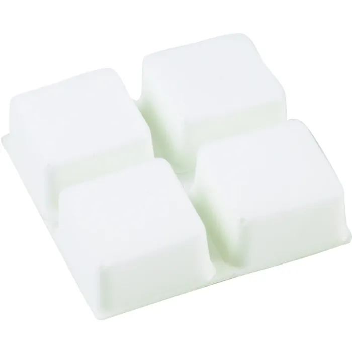 Shepherd Hardware 9560 Surface Guard Bumper Pad, 1/2 in, Square, Vinyl, White