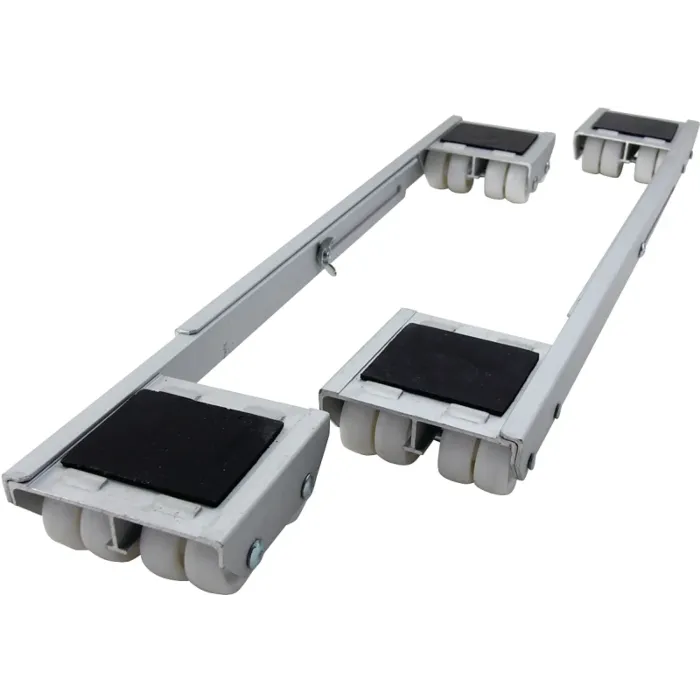 Shepherd Hardware Aluminum Appliance Roller (White) 2000 lb Load Capacity