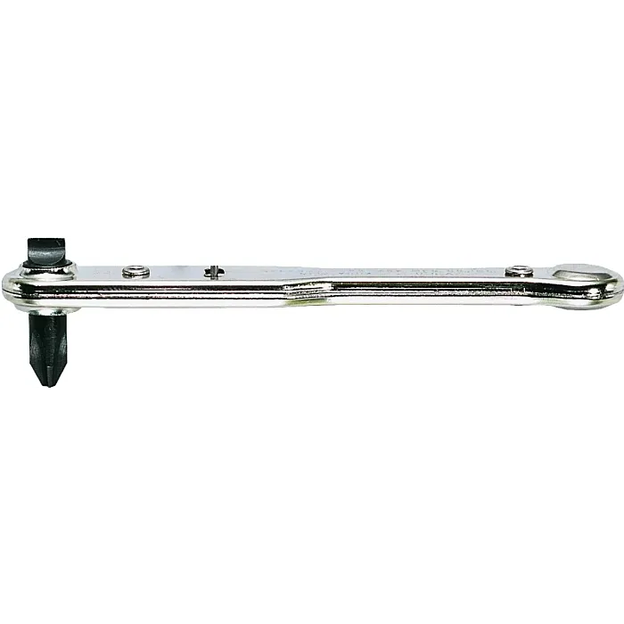 General Tools General 807SX Ratcheting Offset Screwdriver, 4 in Drive, 4 in OAL