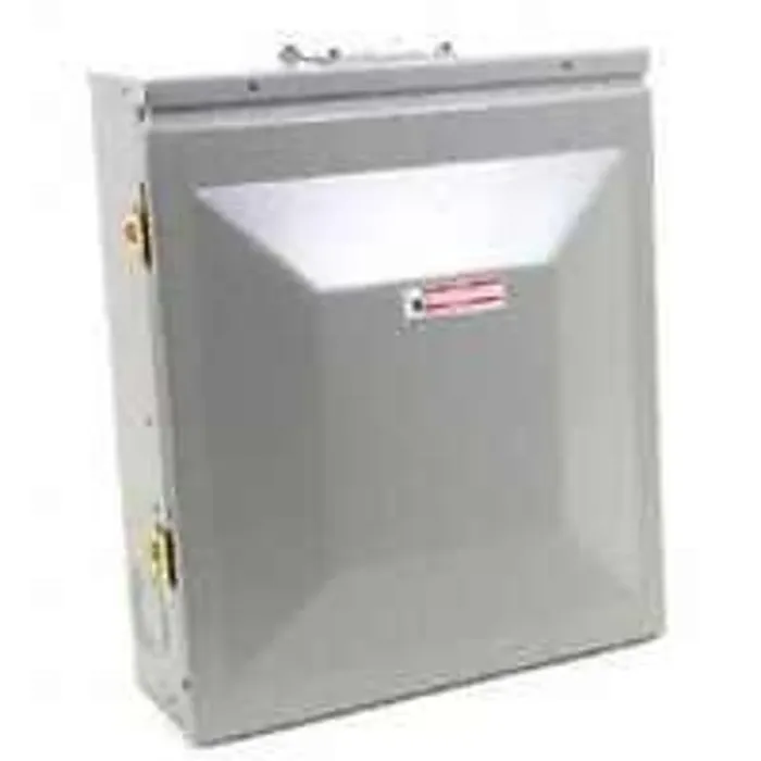 Siemens GE PowerMark Gold TLM Series TL412R1P Load Center, 125 A, 4-Space, 8-Circuit, Main Lug, NEMA 3R Enclosure, Plug