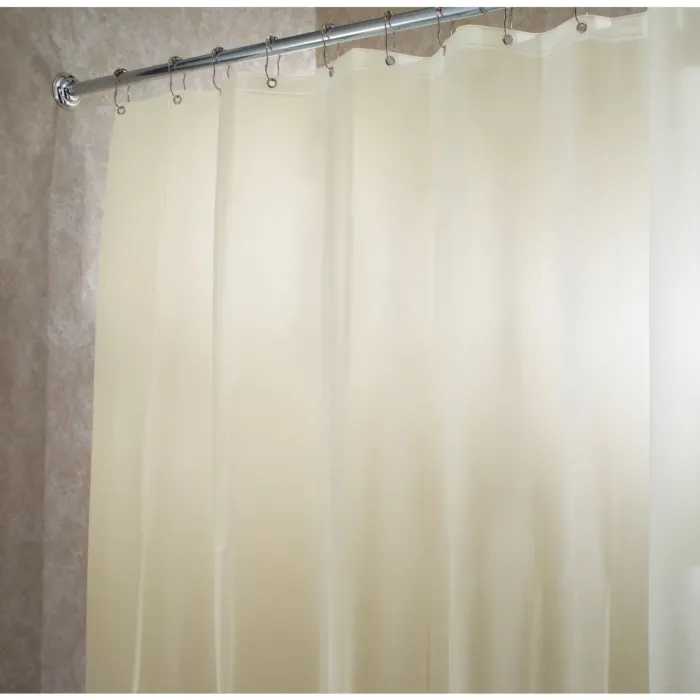 iDesign 72 In. x 72 In. Sand EVA Shower Curtain Liner