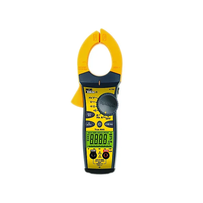Ideal Industries TightSight™ Clamp Meter, 660A AC/DC w/TRMS